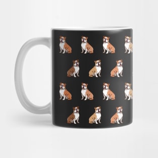 Cute English Bulldogs Pattern Mug